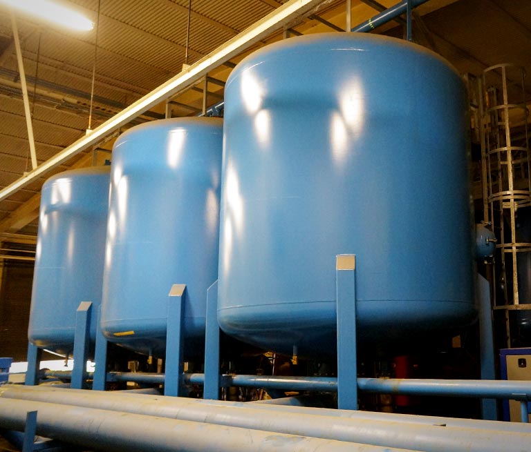New Filter System At Cat Facility